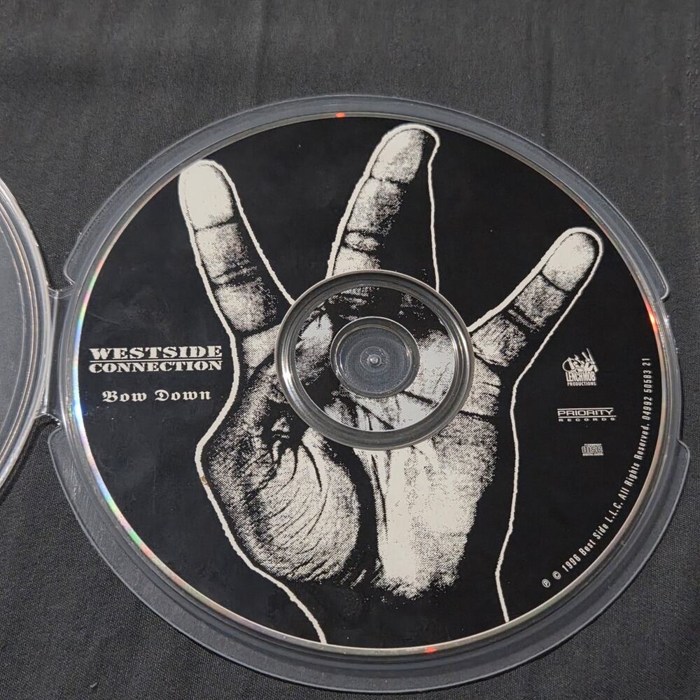Vtg 1996 Westside Connection BOW DOWN CD Hip Hop Rap